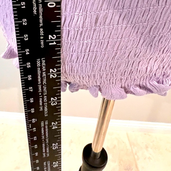 NOBO - lavender smocked top - cute!!! 💜 - Picture 14 of 14